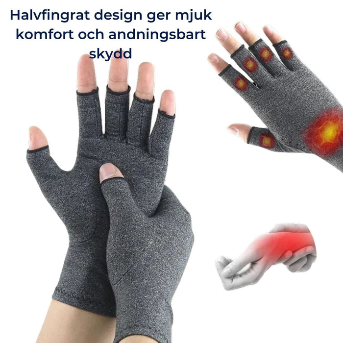 Kroppsbutiken Kompresjonshansker Kompresjonshansker for artritt