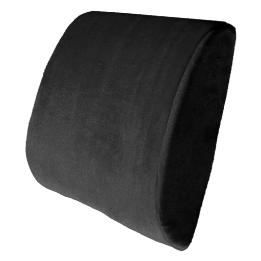 Kroppsbutiken Korsryggpute Svart Korsryggpute i memory foam