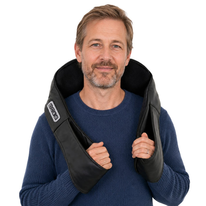 Kroppsbutikken Shiatsu-massasjeapparat for nakke og rygg med varme