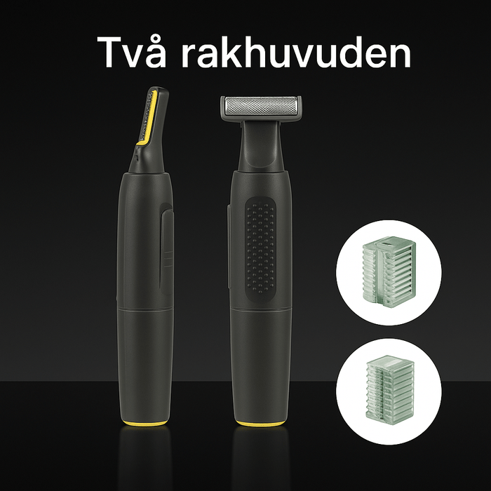 Kroppsbutiken Nesetrimmer Standardtittel Nesehårstrimmer med LED (2 tilbehør)