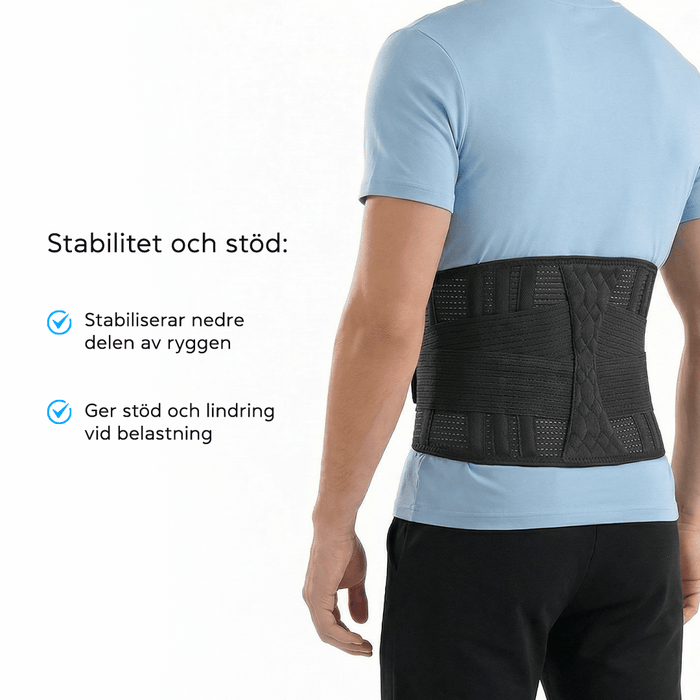 Kroppsbutiken ryggstøtte Støttende ryggstøtte