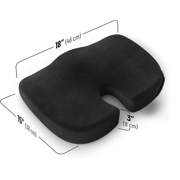 Kroppsbutiken Sittepute Standardtittel Ergonomisk sittepute i memoryskum