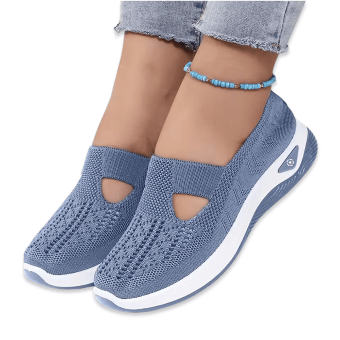Kroppsbutiken Sko Blå / 36 Slip-on komfortsko