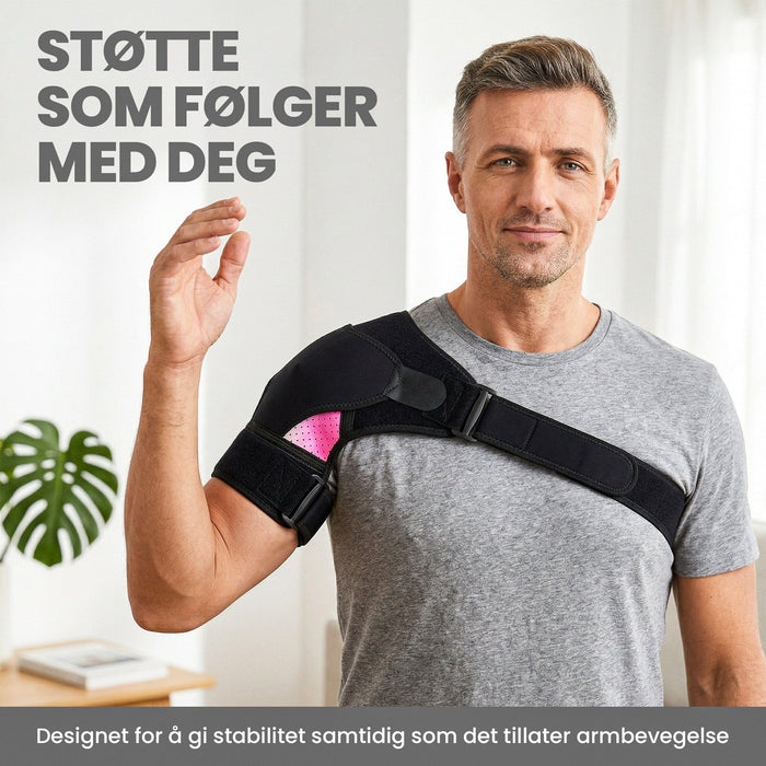 Kroppsbutiken Skulderbeskyttelse Skulderbeskyttelse (justerbar støtte)