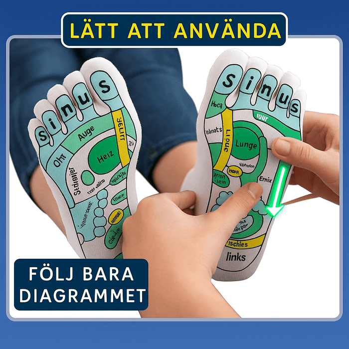 Kroppsbutiken Sokker Standardtittel Soneterapi-sokker