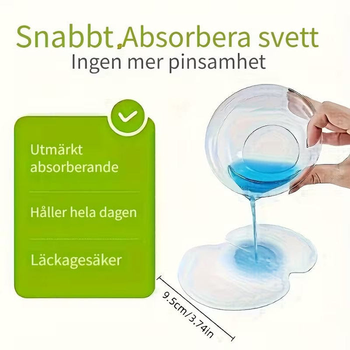 Kroppsbutiken Standardtittel Svettebeskyttelse for armhulene (50 stk)