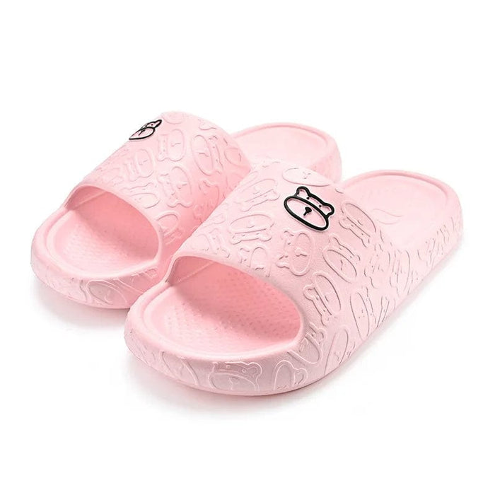 Kroppsbutiken Tøfler Rosa / 36-37 Slip-in bjørn sandaler