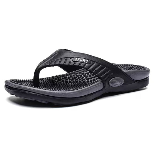 Kroppsbutiken Tøfler Svart / 40 Massasje-flip-flops