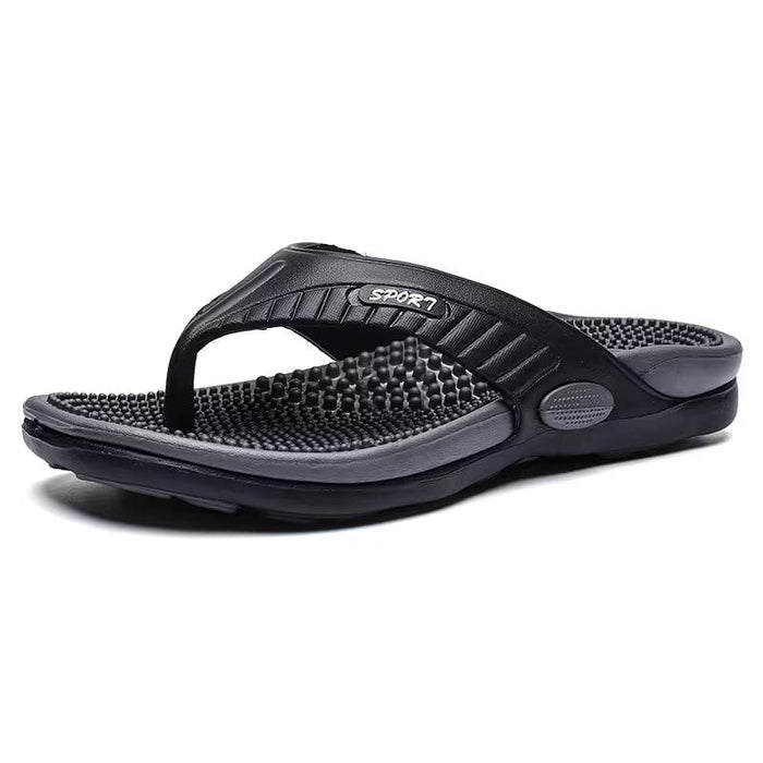 Kroppsbutiken Tøfler Svart / 40 Massasje-flip-flops